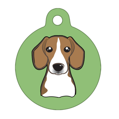 31mm Diameter Medium Size - Beagle Dog