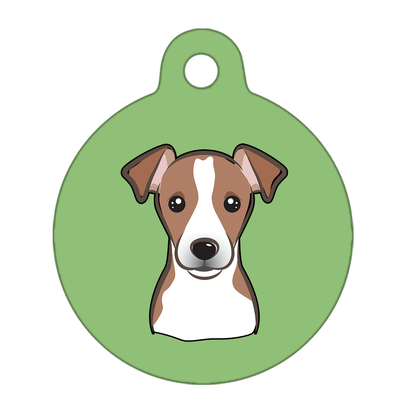 38mm Diameter Large Size - Jack Russell Design