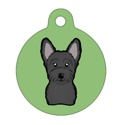 38mm Diameter Large Size - Scottish Terrier Dog