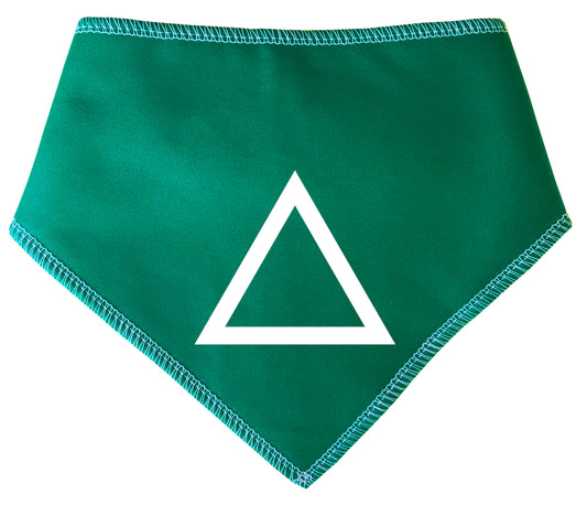 Squid Games Circle Triangle Square Dog Bandana