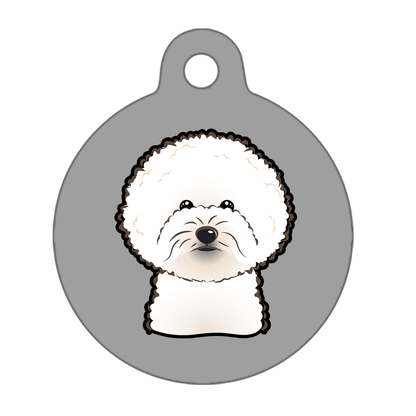 38mm Diameter Large Size - Bichon Frise Dog