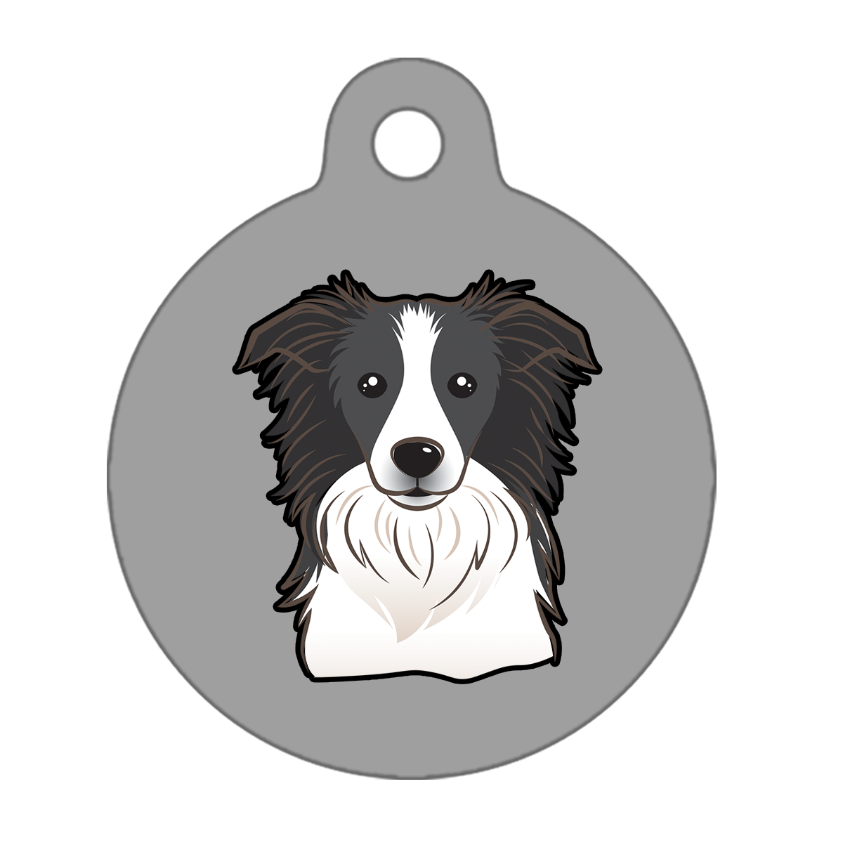 31mm Diameter Medium Size - Border Collie Dog