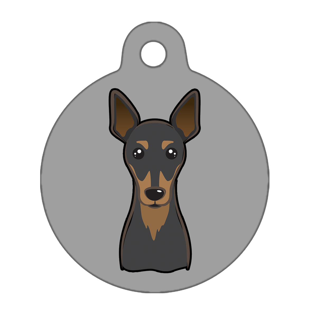 31mm Diameter Medium Size - Pinscher Dog