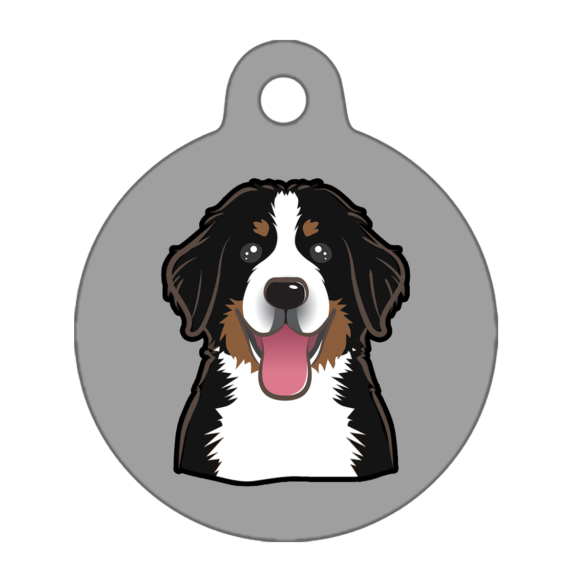 19mm Diameter Tiny Size - Bernese Mountain Dog