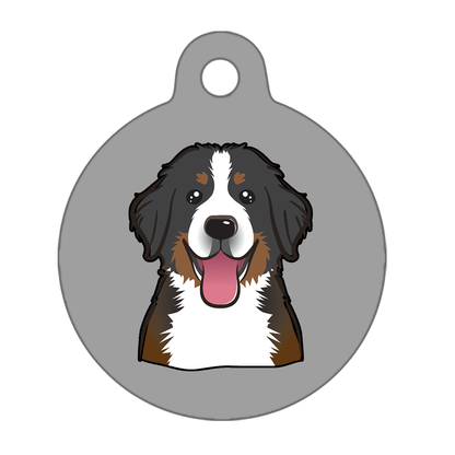 19mm Diameter Tiny Size - Bernese Mountain Dog