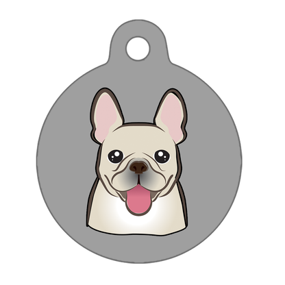 31mm Diameter Medium Size - French Bulldog Design