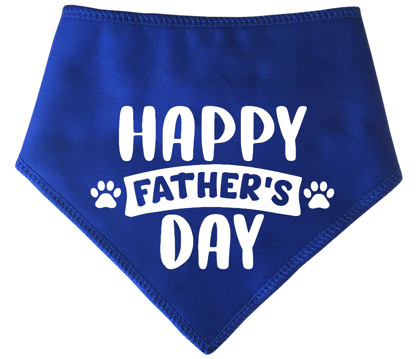 Happy Father's Day Banner Dog Bandana