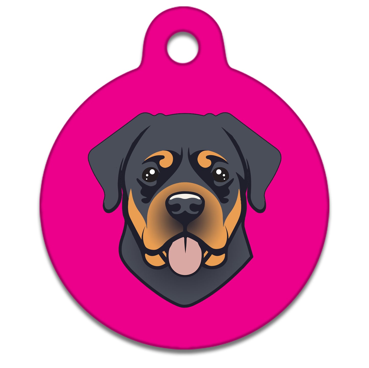 38mm Diameter Large Size - Rottweiler Dog