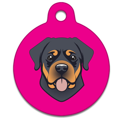 38mm Diameter Large Size - Rottweiler Dog