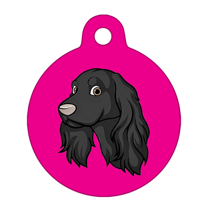 31mm Diameter Medium Size - Cocker Spaniel Design
