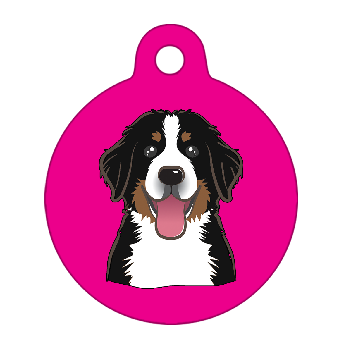 19mm Diameter Tiny Size - Bernese Mountain Dog
