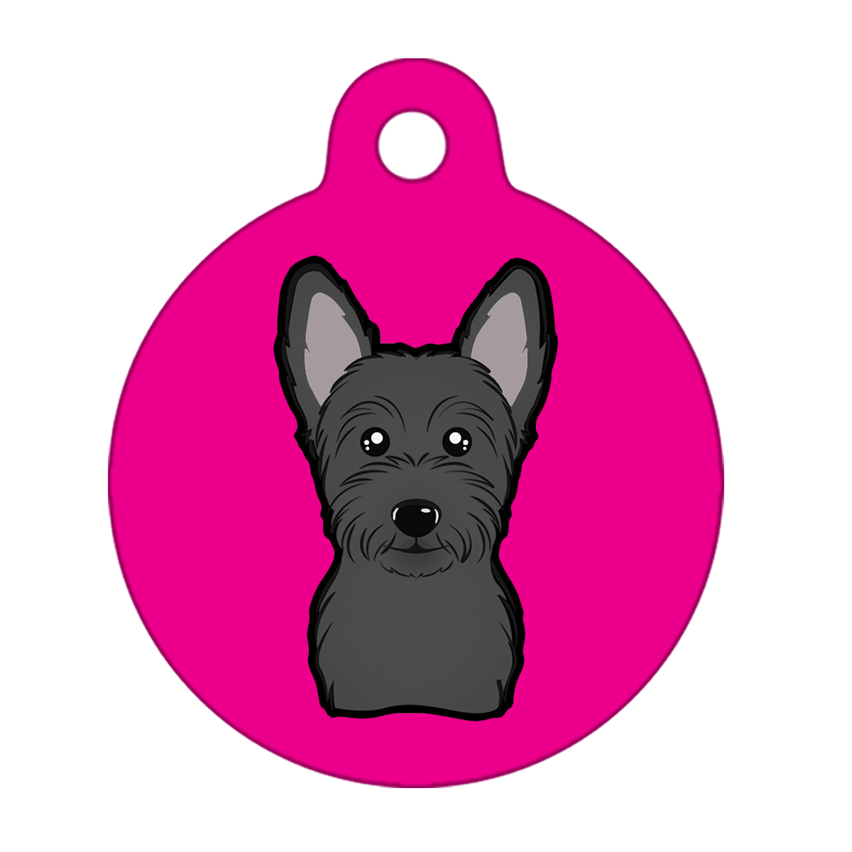 38mm Diameter Large Size - Scottish Terrier Dog