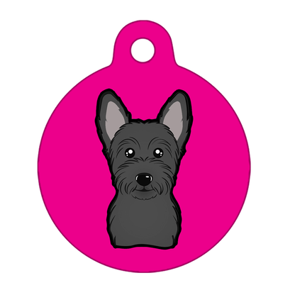 38mm Diameter Large Size - Scottish Terrier Dog