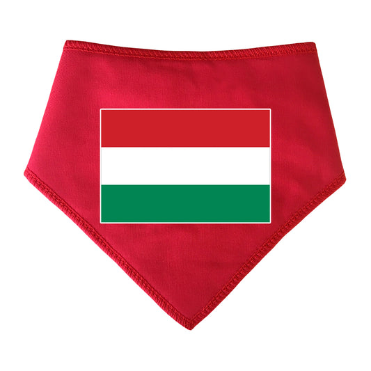 Hungary Flag Dog Bandana
