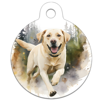Woodland Running Dog Tag