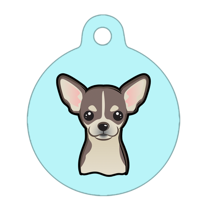19mm Diameter Tiny Size - Chihuahua Dog