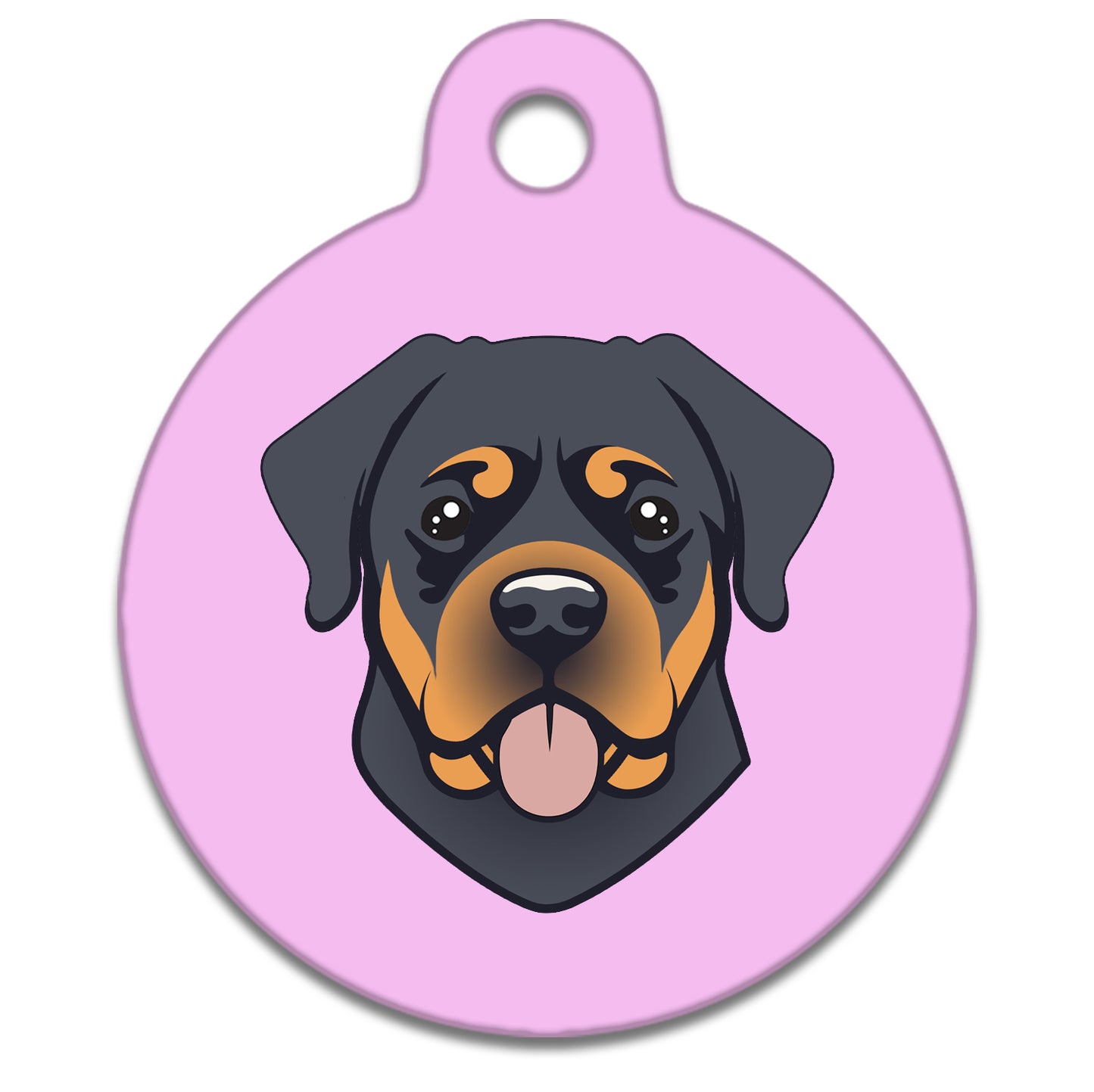 38mm Diameter Large Size - Rottweiler Dog