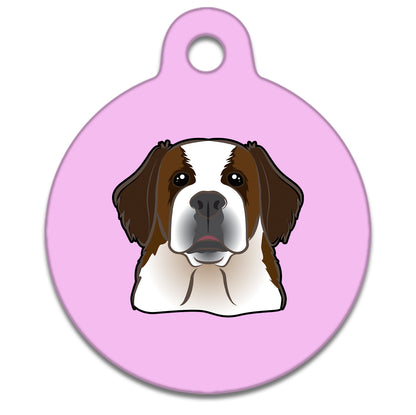 25mm Diameter Small Size - Saint Bernard Dog