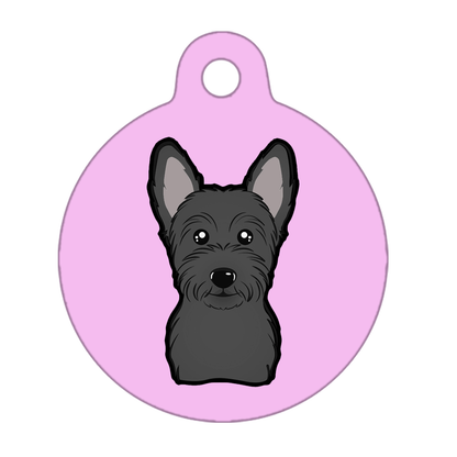 38mm Diameter Large Size - Scottish Terrier Dog