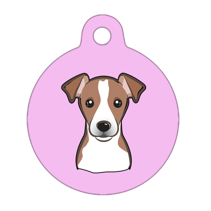 38mm Diameter Large Size - Jack Russell Design