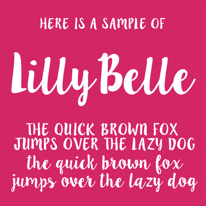 PINK Any Wording Dog Bandana With Font Choices