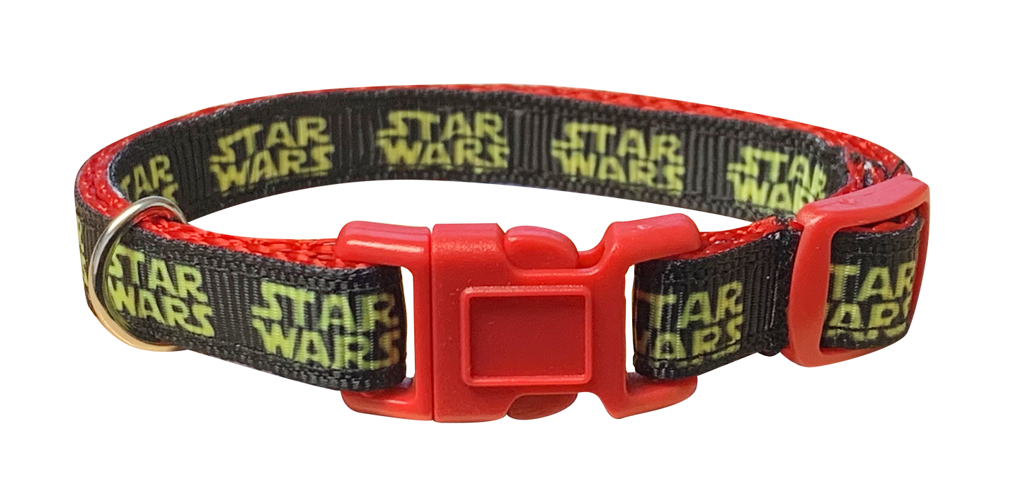 Star Wars Red Buckle Cat Collar