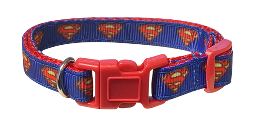 Supercat Superman Cat Collar