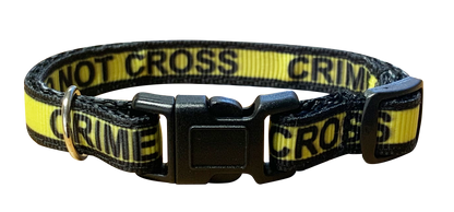 Crime Scene "Do NOT Cross" Cat Collar