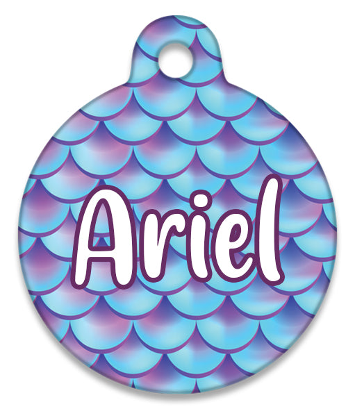 Mermaid's Tail - Pet ID Tag