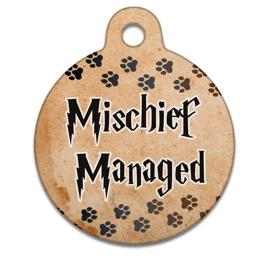 Mischief Managed - Pet ID Tag