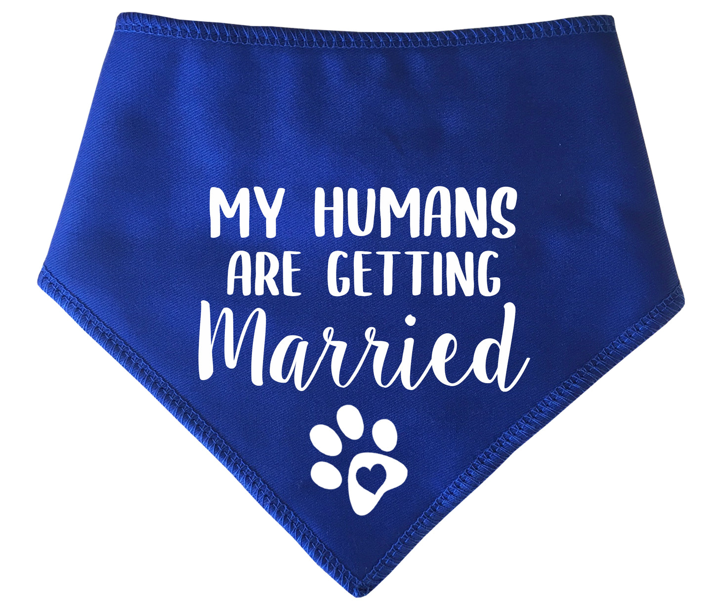 My Humans Are Getting Married Dog Bandana