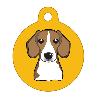 31mm Diameter Medium Size - Beagle Dog