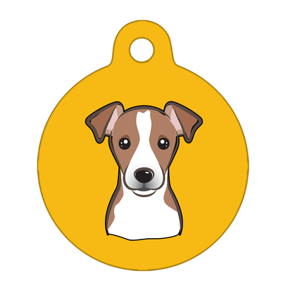 38mm Diameter Large Size - Jack Russell Design