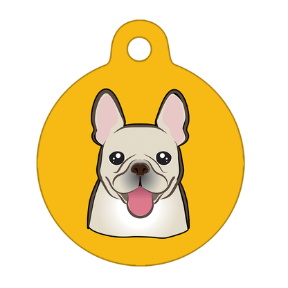 31mm Diameter Medium Size - French Bulldog Design