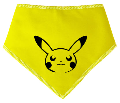 Pawkachu Face Dog Bandana