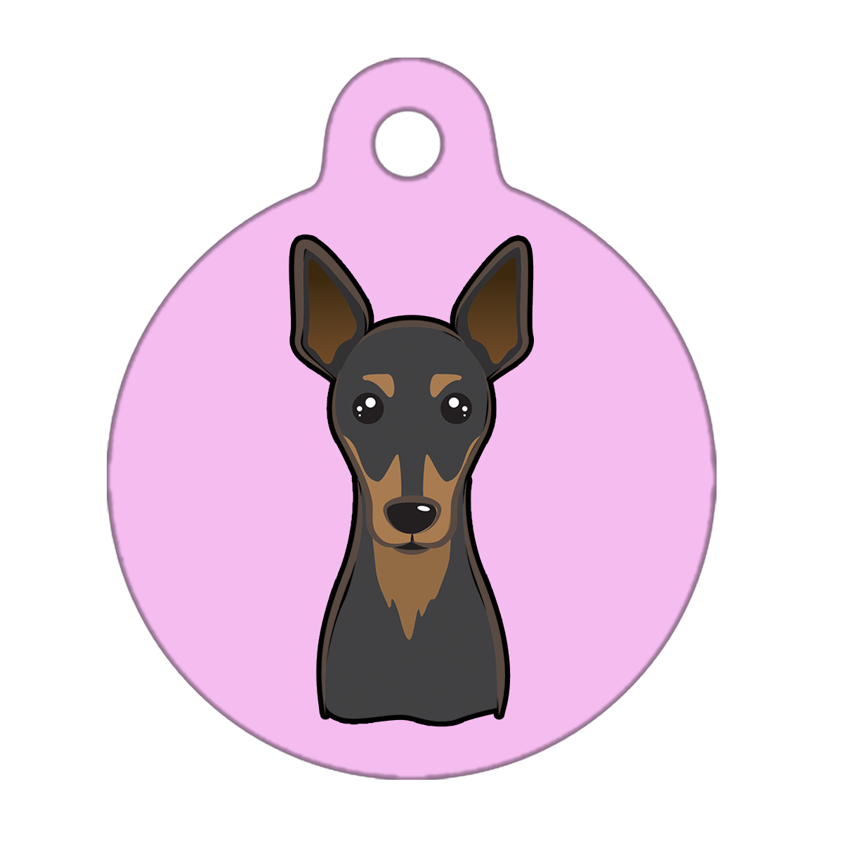 31mm Diameter Medium Size - Pinscher Dog