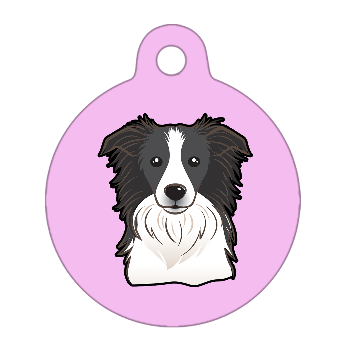 31mm Diameter Medium Size - Border Collie Dog