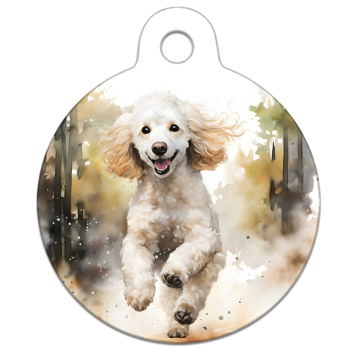 Woodland Running Dog Tag
