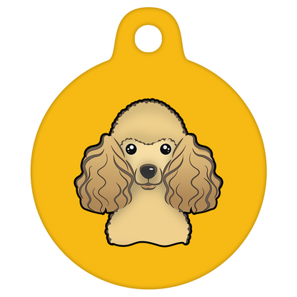 19mm Diameter Tiny Size - Poodle Design