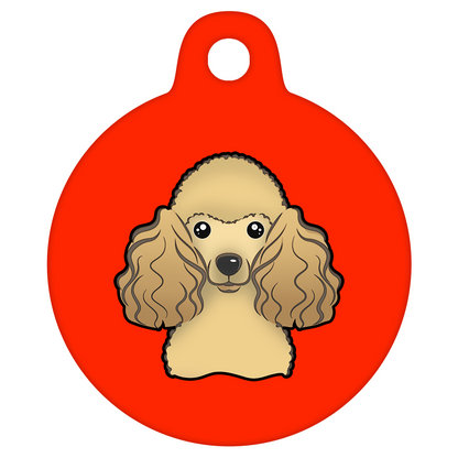31mm Diameter Medium Size - Poodle Design