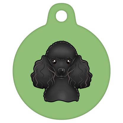19mm Diameter Tiny Size - Poodle Design