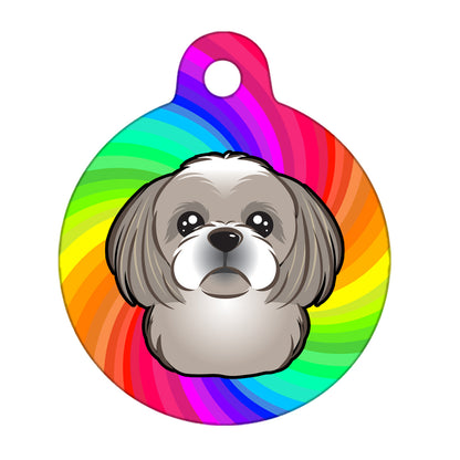 25mm Diameter Small Size - Shih Tzu Dog