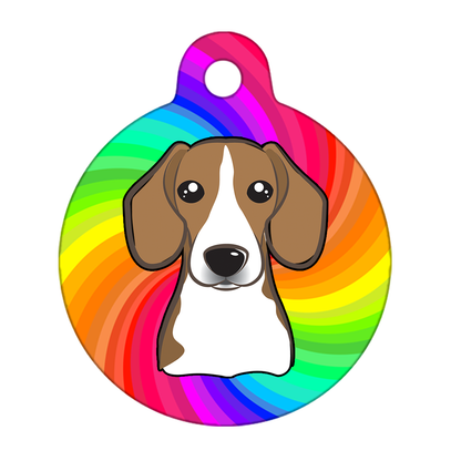 31mm Diameter Medium Size - Beagle Dog