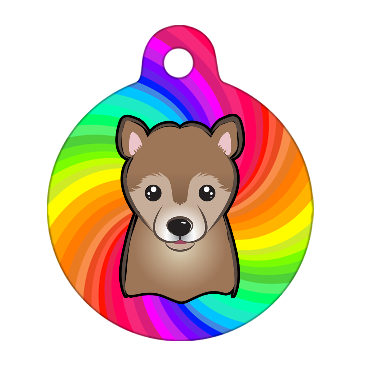 25mm Diameter Small Size - Shiba Inu Dog