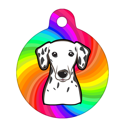 25mm Diameter Small Size - Dalmatian Dog