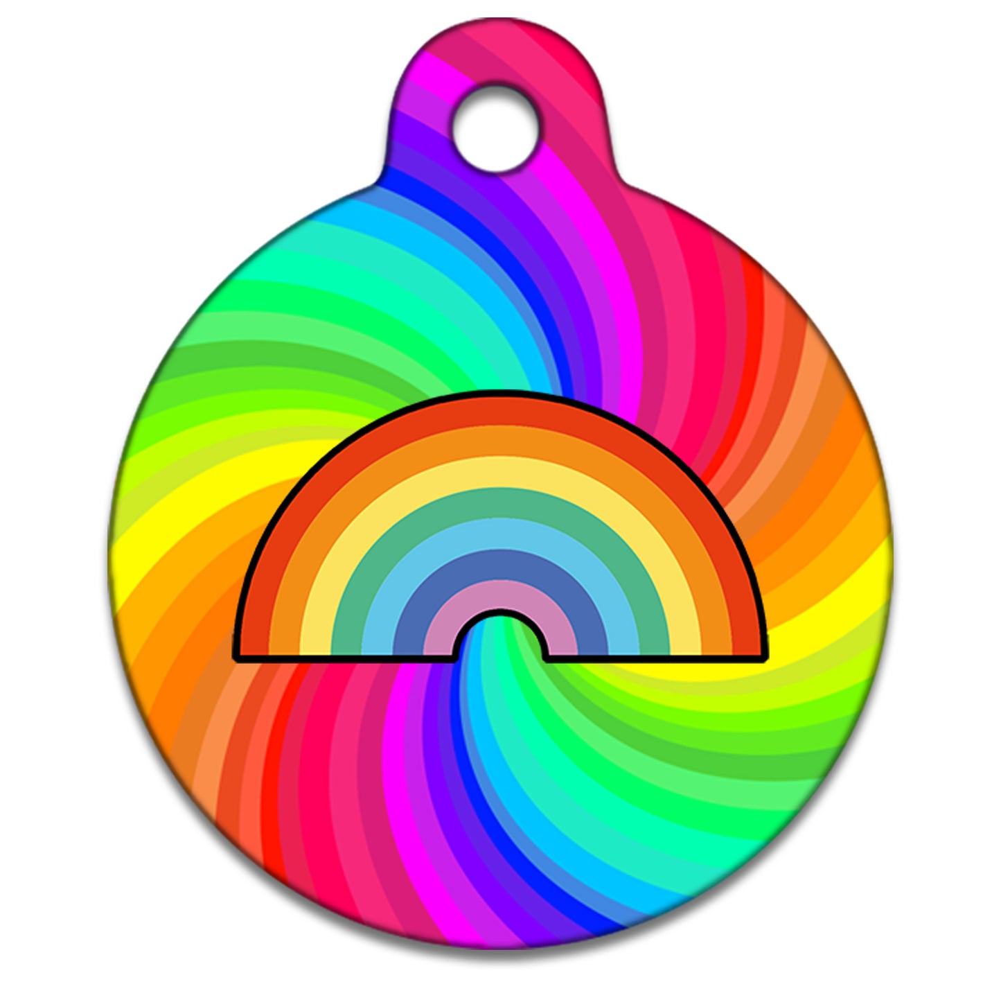 31mm Diameter Medium Size - Motifs Dog Tag