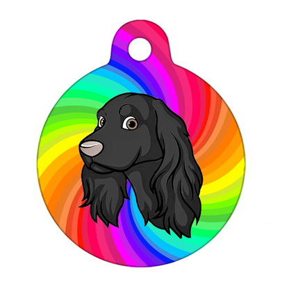 31mm Diameter Medium Size - Cocker Spaniel Design