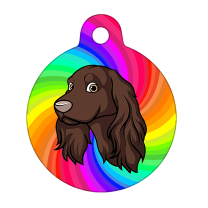 31mm Diameter Medium Size - Cocker Spaniel Design