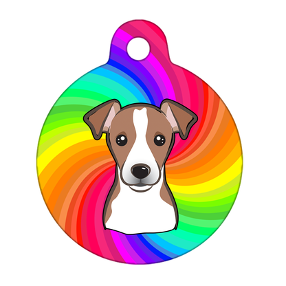 38mm Diameter Large Size - Jack Russell Design