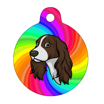31mm Diameter Medium Size - Cocker Spaniel Design
